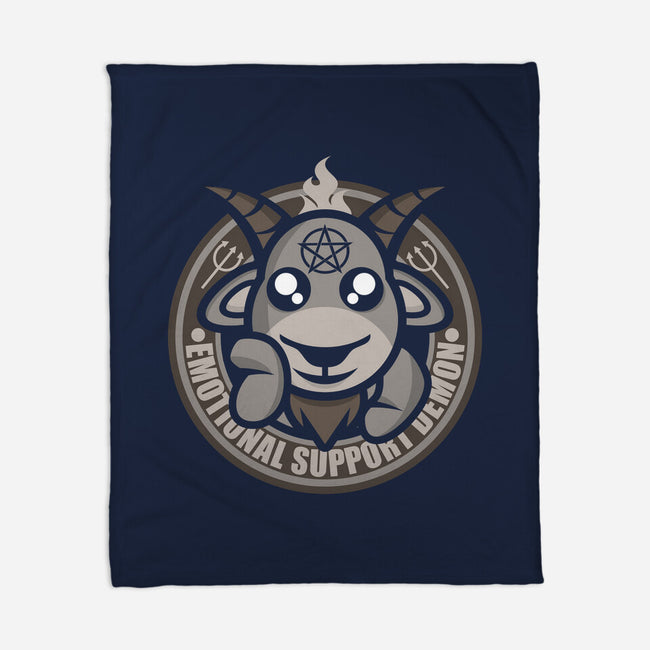 Your Emotional Support Demon-None-Fleece-Blanket-jrberger