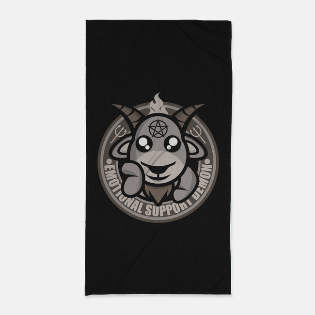 Your Emotional Support Demon-None-Beach-Towel-jrberger