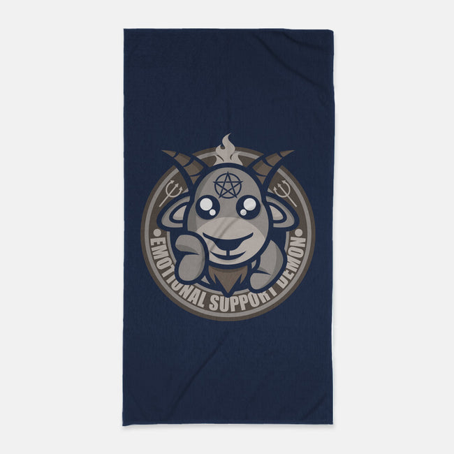 Your Emotional Support Demon-None-Beach-Towel-jrberger