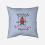 Wanted-None-Removable Cover-Throw Pillow-dalethesk8er