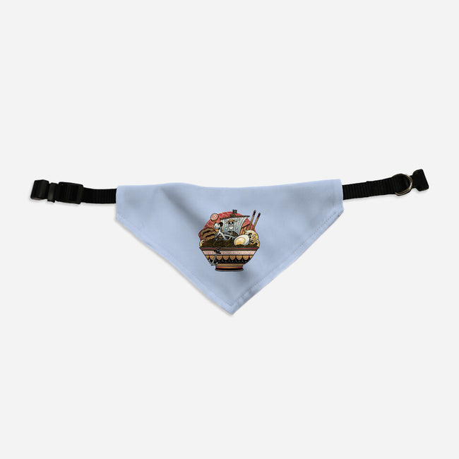 Ahoy Noodle Pirates-Cat-Adjustable-Pet Collar-glitchygorilla