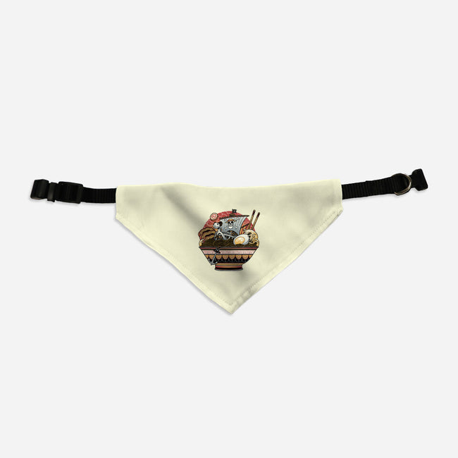 Ahoy Noodle Pirates-Cat-Adjustable-Pet Collar-glitchygorilla