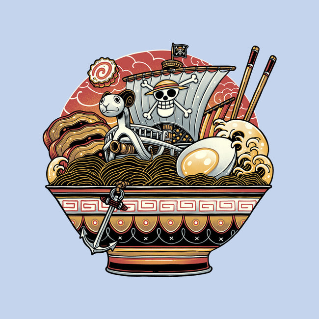 Ahoy Noodle Pirates-Womens-Fitted-Tee-glitchygorilla