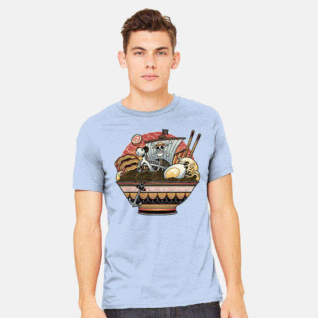 Ahoy Noodle Pirates-Mens-Heavyweight-Tee-glitchygorilla