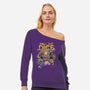 Mimic Dice-Womens-Off Shoulder-Sweatshirt-Guilherme magno de oliveira