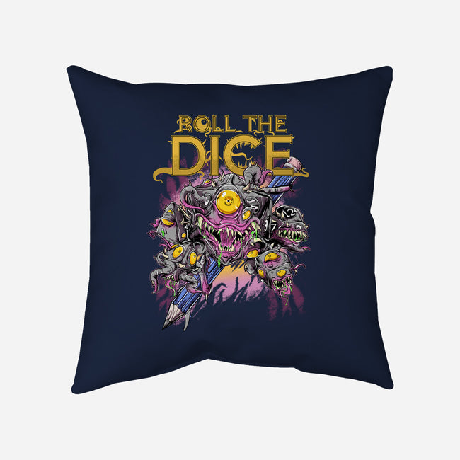 Mimic Dice-None-Removable Cover-Throw Pillow-Guilherme magno de oliveira