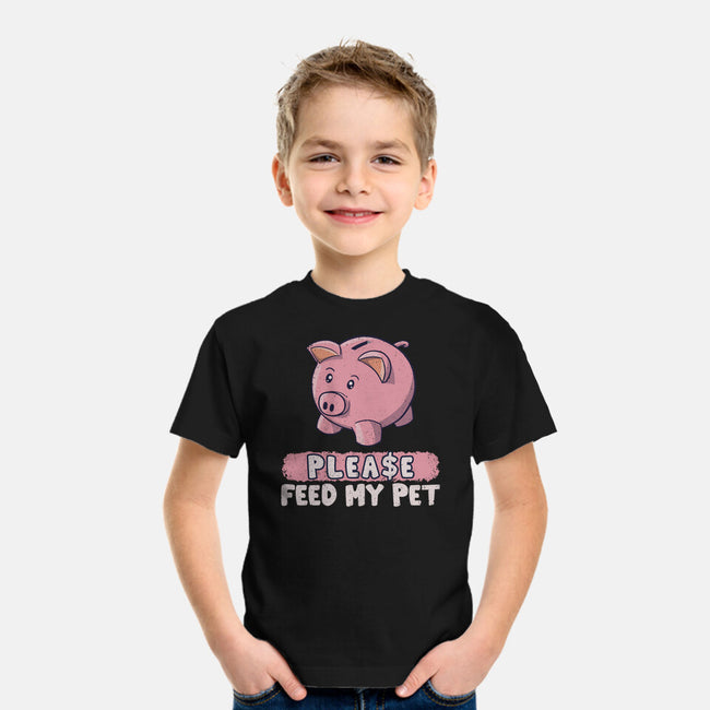 Please Feed My Pet-Youth-Basic-Tee-NMdesign