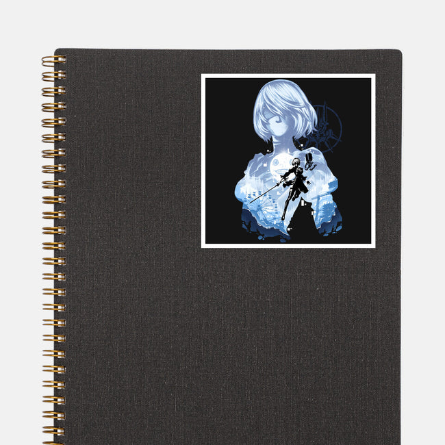 Project YorHa-None-Glossy-Sticker-hypertwenty