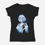 Project YorHa-Womens-V-Neck-Tee-hypertwenty