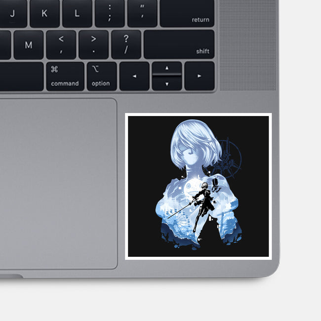 Project YorHa-None-Glossy-Sticker-hypertwenty