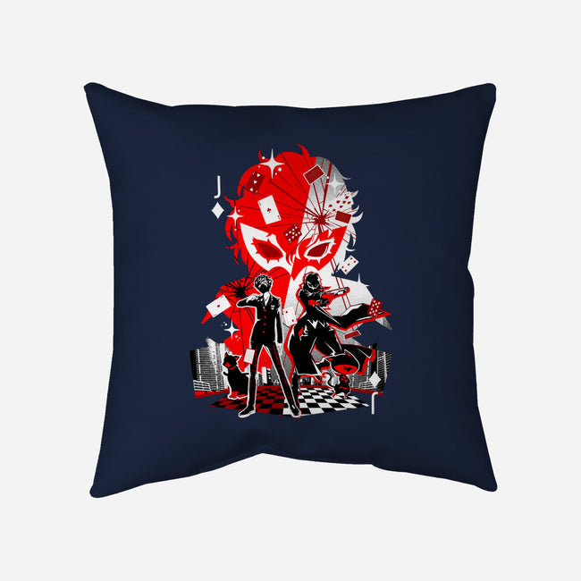 The Trickster-None-Removable Cover w Insert-Throw Pillow-hypertwenty