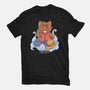 Pirate Maneki Neko-Womens-Fitted-Tee-ellr