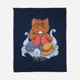 Pirate Maneki Neko-None-Fleece-Blanket-ellr