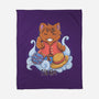 Pirate Maneki Neko-None-Fleece-Blanket-ellr