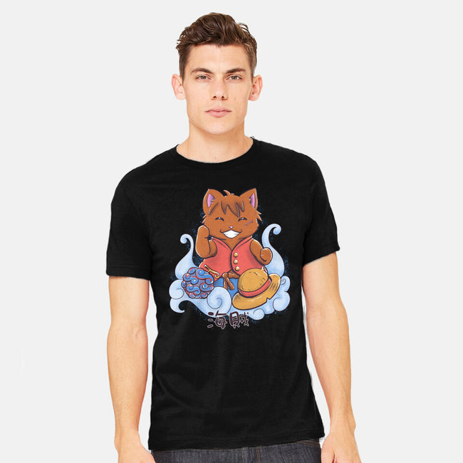 Pirate Maneki Neko-Mens-Heavyweight-Tee-ellr