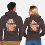 Serotonin Machine-Unisex-Zip-Up-Sweatshirt-eduely