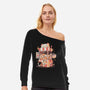 Serotonin Machine-Womens-Off Shoulder-Sweatshirt-eduely