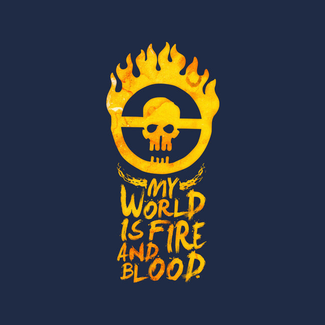 My World Is Fire-Unisex-Basic-Tank-demonigote