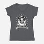 Wot A Luvely Day-Womens-V-Neck-Tee-demonigote