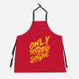 Only The Mad-Unisex-Kitchen-Apron-demonigote