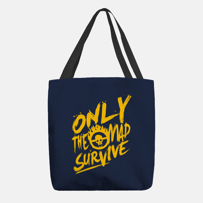 Only The Mad-None-Basic Tote-Bag-demonigote