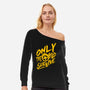 Only The Mad-Womens-Off Shoulder-Sweatshirt-demonigote