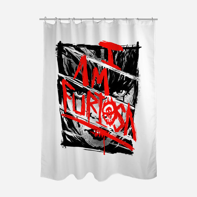 I Am Furiosa-None-Polyester-Shower Curtain-demonigote