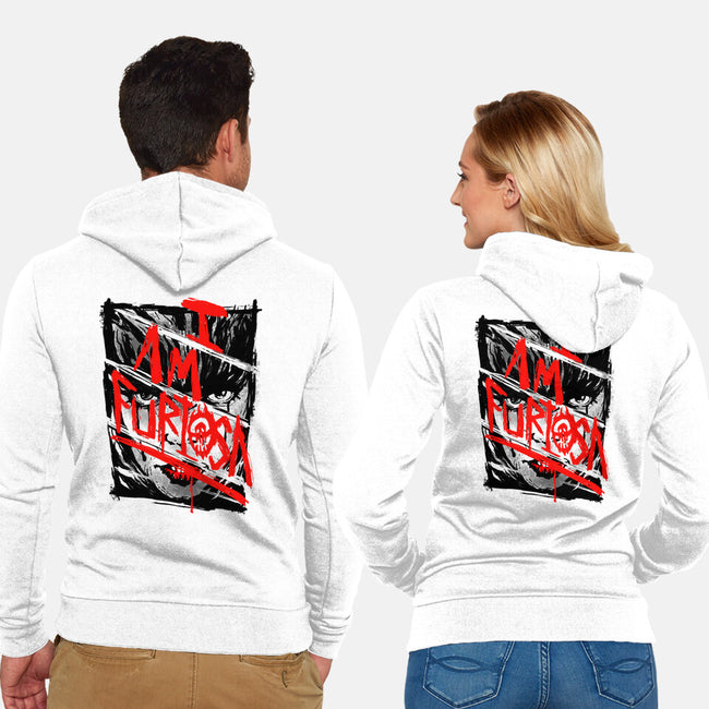 I Am Furiosa-Unisex-Zip-Up-Sweatshirt-demonigote