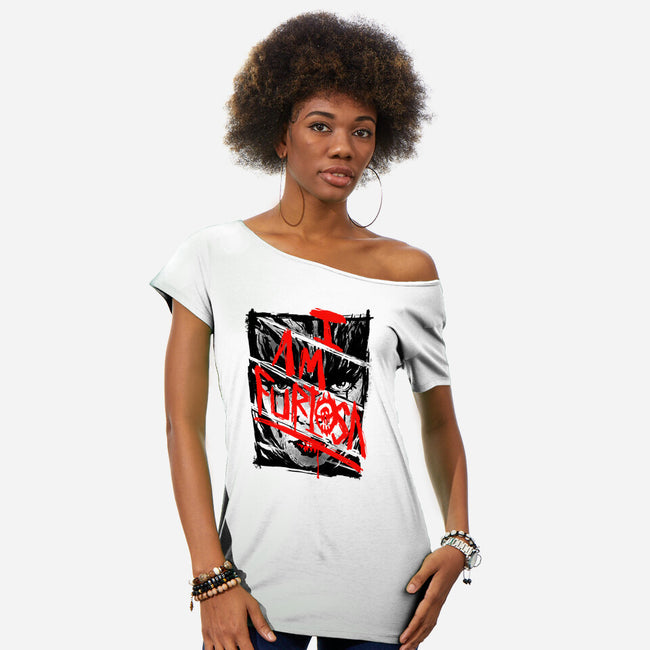 I Am Furiosa-Womens-Off Shoulder-Tee-demonigote