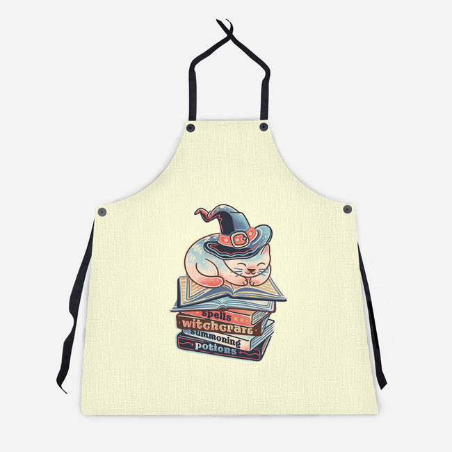 Reading Books Is Fun-Unisex-Kitchen-Apron-glitchygorilla