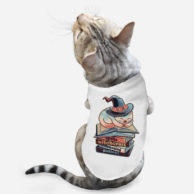 Reading Books Is Fun-Cat-Basic-Pet Tank-glitchygorilla