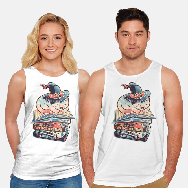 Reading Books Is Fun-Unisex-Basic-Tank-glitchygorilla