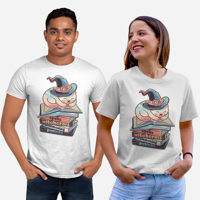 Reading Books Is Fun-Unisex-Basic-Tee-glitchygorilla