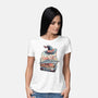 Reading Books Is Fun-Womens-Basic-Tee-glitchygorilla