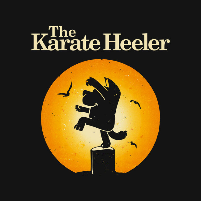 The Karate Heeler-Womens-V-Neck-Tee-retrodivision