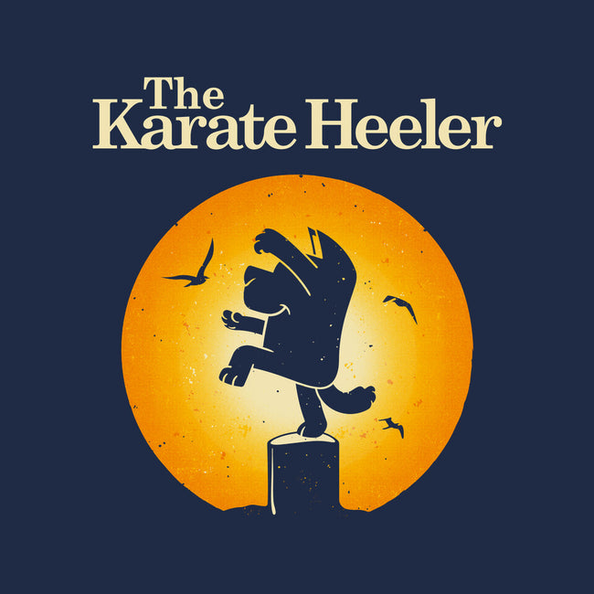 The Karate Heeler-Womens-V-Neck-Tee-retrodivision