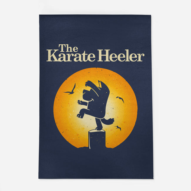 The Karate Heeler-None-Outdoor-Rug-retrodivision