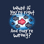 What If You're Right-Womens-V-Neck-Tee-NemiMakeit