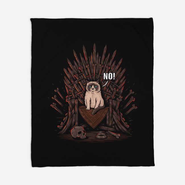 Game Of Grumpy-None-Fleece-Blanket-Gamma-Ray