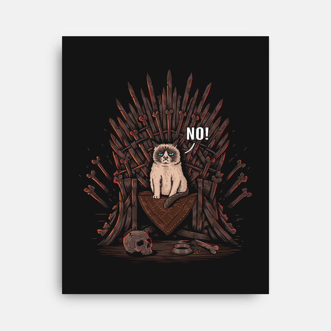 Game Of Grumpy-None-Stretched-Canvas-Gamma-Ray