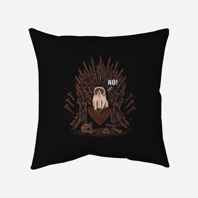 Game Of Grumpy-None-Removable Cover w Insert-Throw Pillow-Gamma-Ray