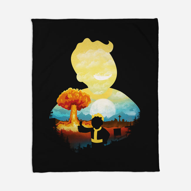 Nuka Landscape-None-Fleece-Blanket-dandingeroz