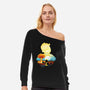 Nuka Landscape-Womens-Off Shoulder-Sweatshirt-dandingeroz