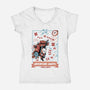 Adventure Awaits Pack Light-Womens-V-Neck-Tee-Heyra Vieira