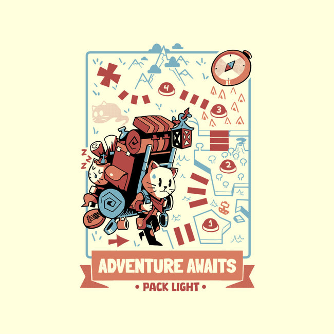 Adventure Awaits Pack Light-None-Stretched-Canvas-Heyra Vieira