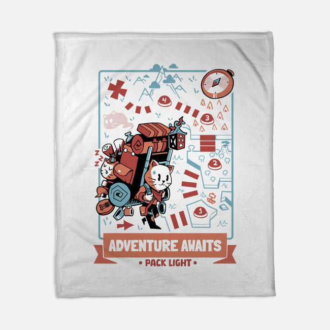 Adventure Awaits Pack Light-None-Fleece-Blanket-Heyra Vieira