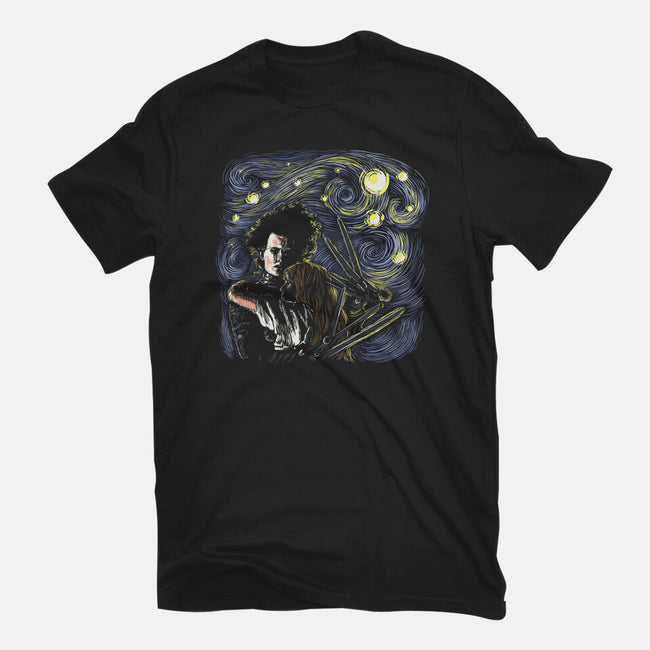 Starry Scissorhands-Youth-Basic-Tee-zascanauta