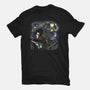 Starry Scissorhands-Womens-Basic-Tee-zascanauta