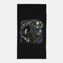 Starry Scissorhands-None-Beach-Towel-zascanauta