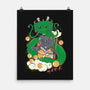 Saiyan Maneki Neko-None-Matte-Poster-ellr